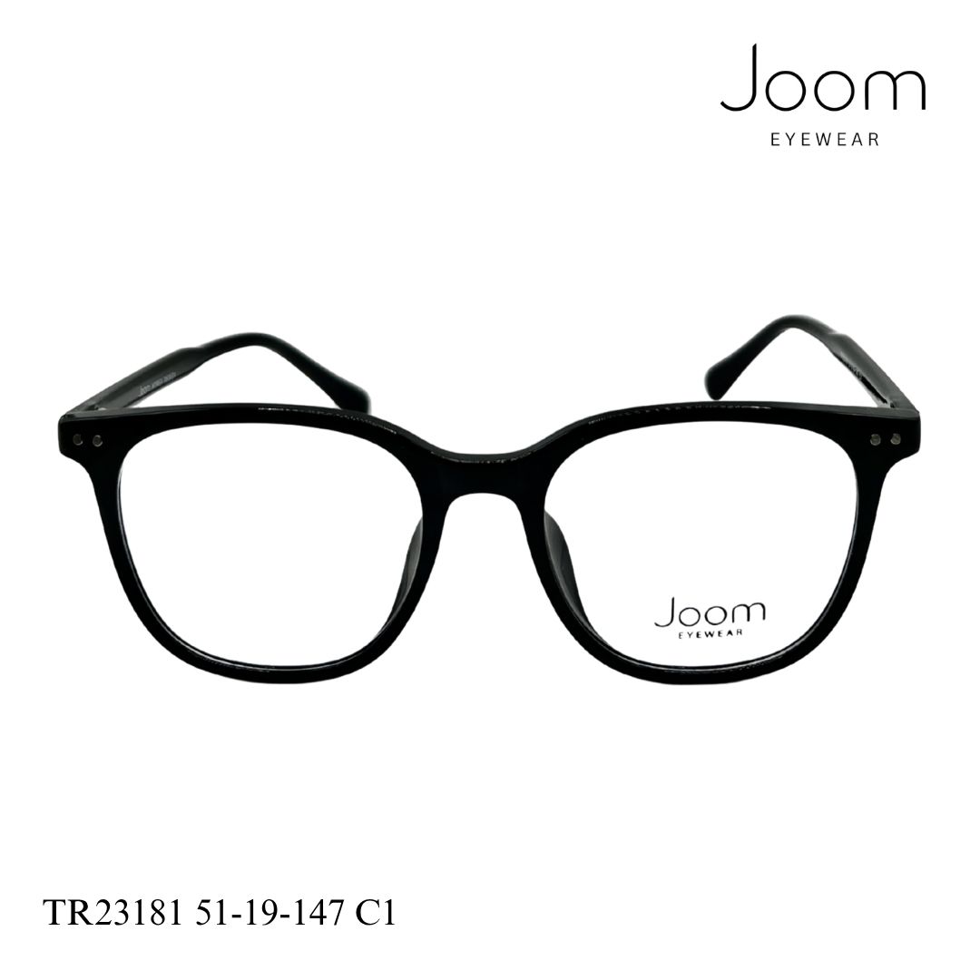 Joom Eyewear TR23181 Glasses Frame Fit for Daily Use + Lens (Contact Admin for Power)