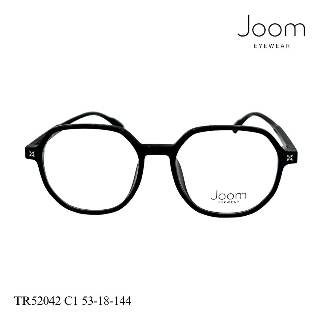 Joom Eyewear TR52042 Glasses Frame Fit for Daily Use + Lens (Contact Admin for Power)