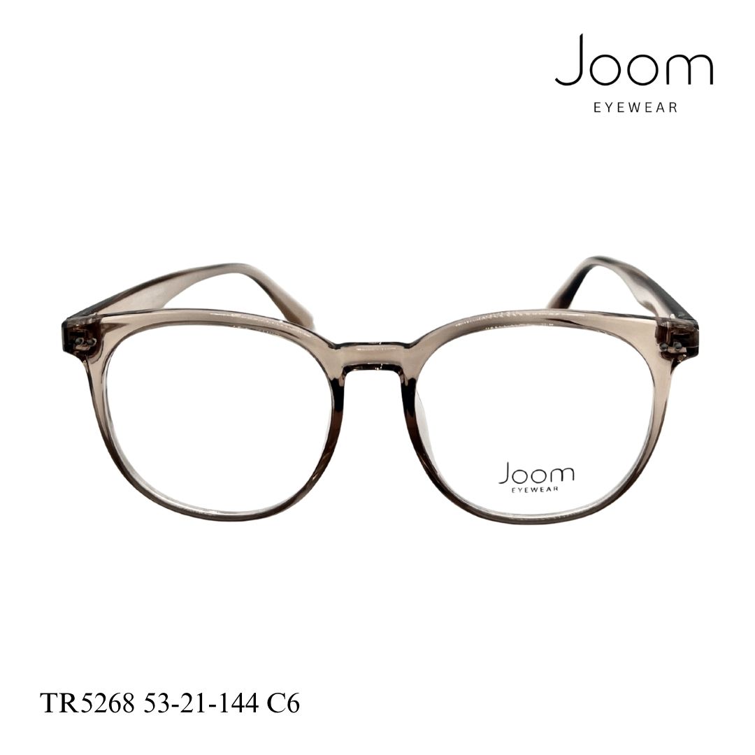 Joom Eyewear TR5268 Glasses Frame Fit for Daily Use + Lens (Contact Admin for Power)