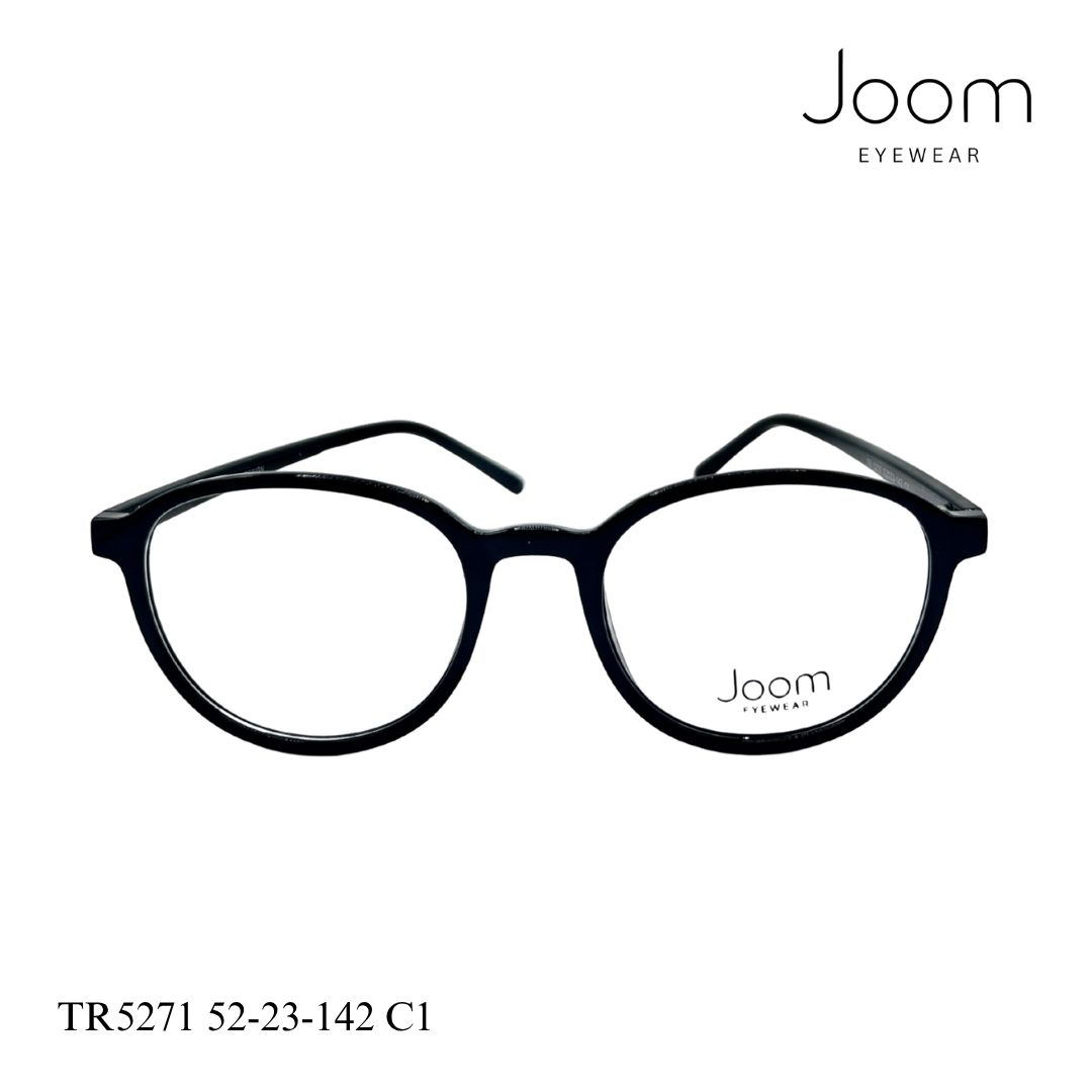 Joom Eyewear TR5271 Glasses Frame Fit for Daily Use + Lens(Contact Admin for Power)